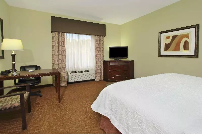 キングサイズベッドのスタンダードルーム, Hampton Inn & Suites Conroe  I45 North