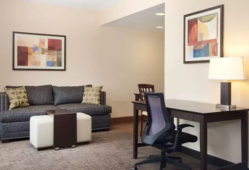 ダブルベッドのスタンダードスタジオ, Homewood Suites By Hilton Pittsburgh Southpointe