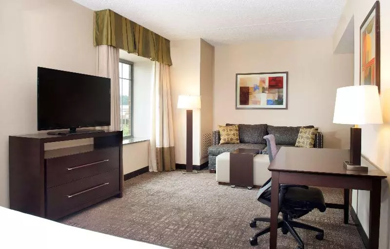 キングサイドベッドのスタンダードワンルーム, Homewood Suites By Hilton Pittsburgh Southpointe