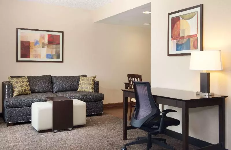 キングサイドベッドのスタンダードワンルーム, Homewood Suites By Hilton Pittsburgh Southpointe