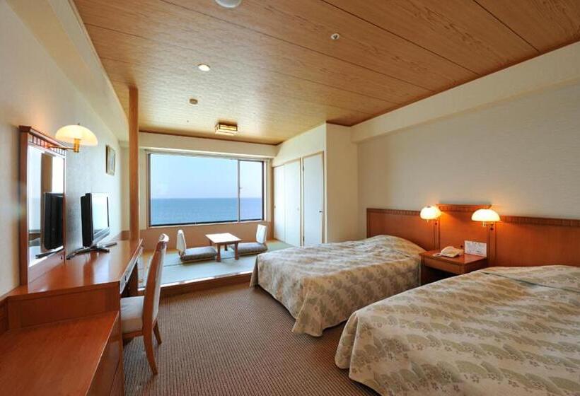 חדר סטנדרט לארבעה, Ryugujo Spa Hotel Mikazuki Fujimitei