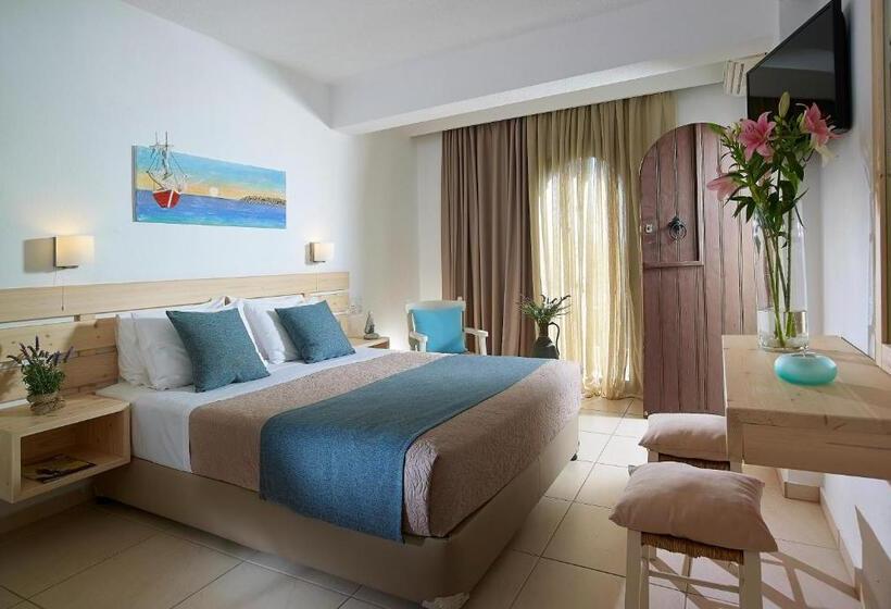 اتاق لوکس با چشم‌انداز باغ, Coriva Beach Hotel & Bungalows