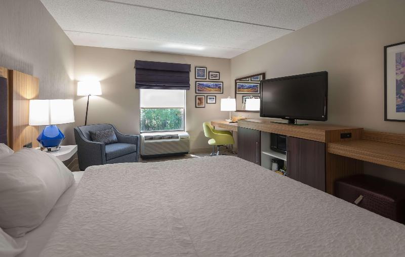 带大床的标准间, Hampton Inn Doylestown