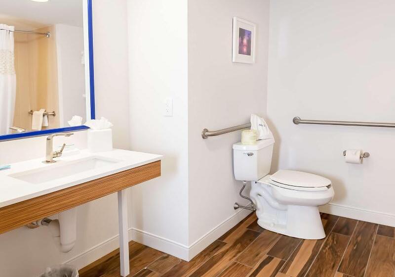 带大床的标准工作室, Hampton Inn Doylestown