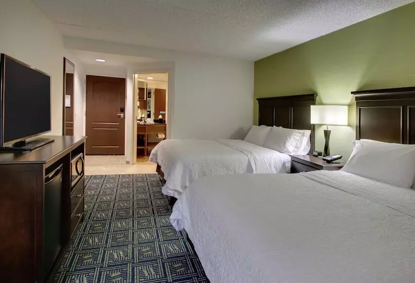 ２ダブルベッドのスタンダードルーム, Hampton Inn Dubois