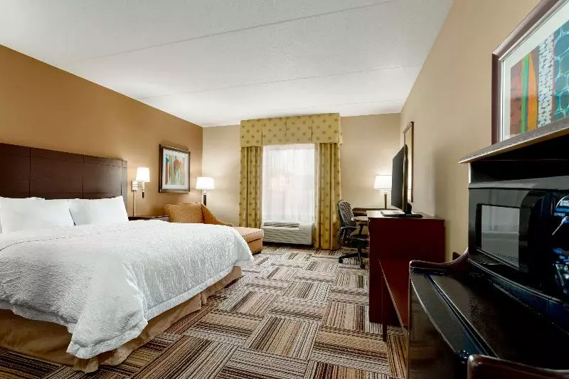 キングサイズベッドのスタンダードルーム, Hampton Inn Knoxvilleeast