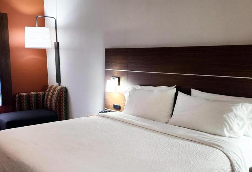 חדר סטנדרט עם מיטת קינג, Holiday Inn Express Hotel & Suites Chicago South Lansing, An Ihg