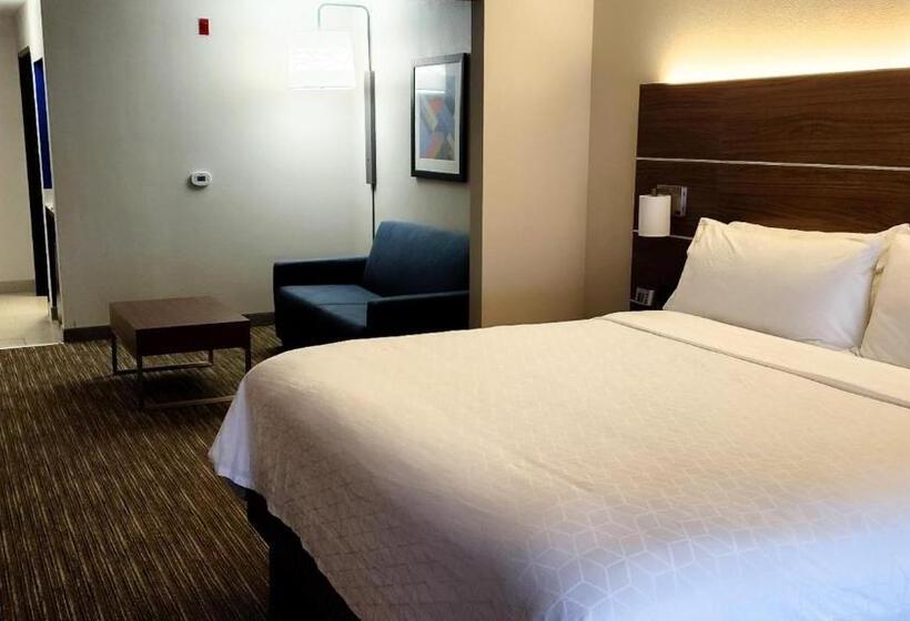 Люкс Кровать Кинг, Holiday Inn Express Hotel & Suites Chicago South Lansing, An Ihg