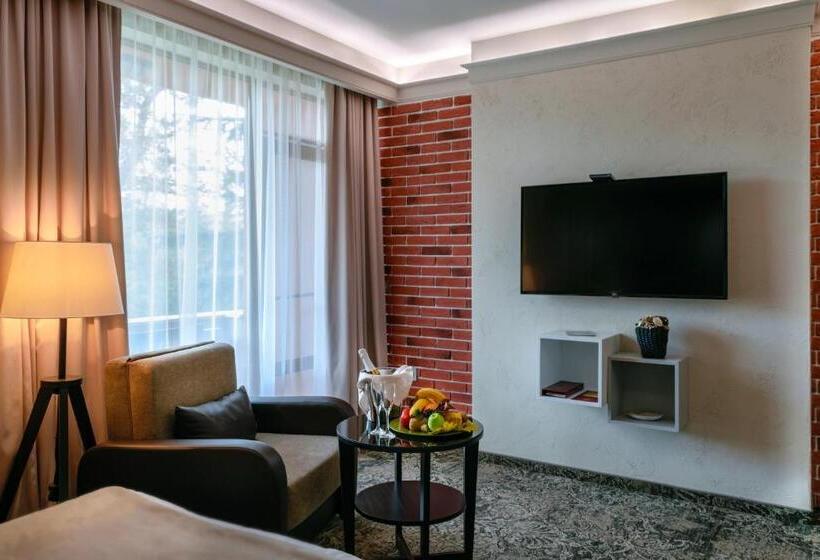 غرفة ديلوكس مزودة بشرفة, Spa Hotel Calista