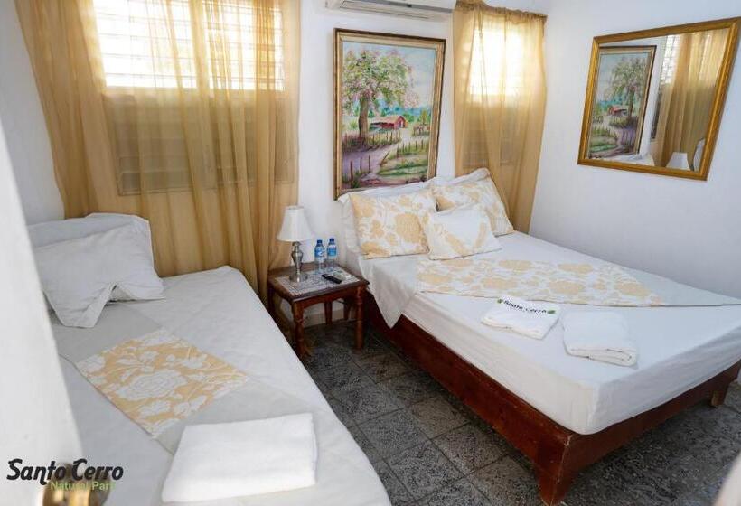 اتاق استاندارد سه تخته با چشمانداز, Santo Cerro Natural Park