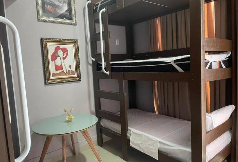 四人标准间, Studio Bangalô Belém Hospedagem