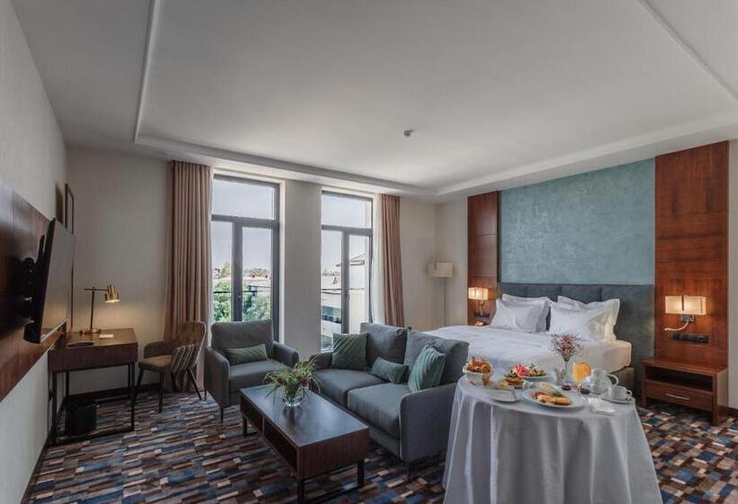 اتاق استاندارد با تخت بزرگ, Ateca Hotel Suites Tashkent