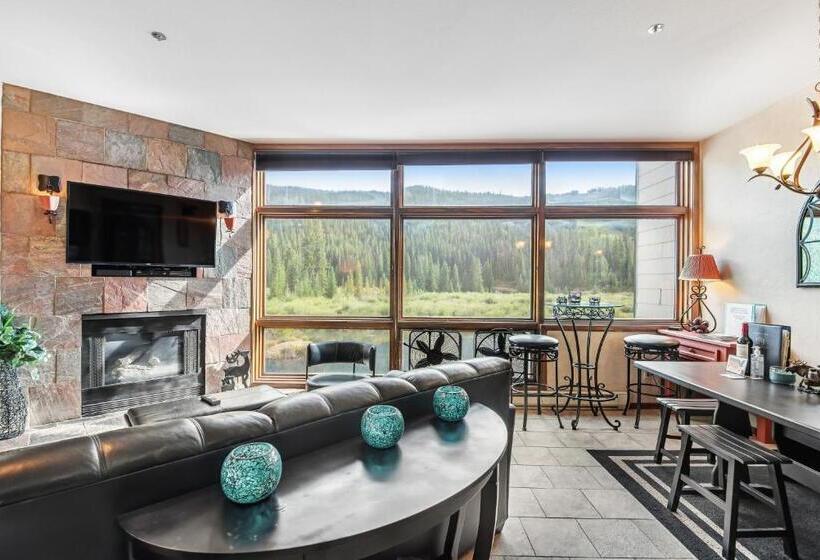 Апартаменты 1 Спальня, 2914 River Bank Lodge Keystone