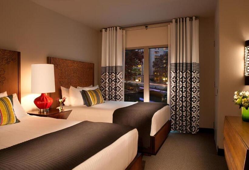 סוויטה עם נוף לנהר, Contessa Suites On The Riverwalk