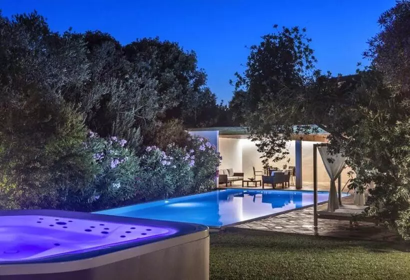 Deluxe-villa 1 Makuuhuone, La Rocca Resort & Spa