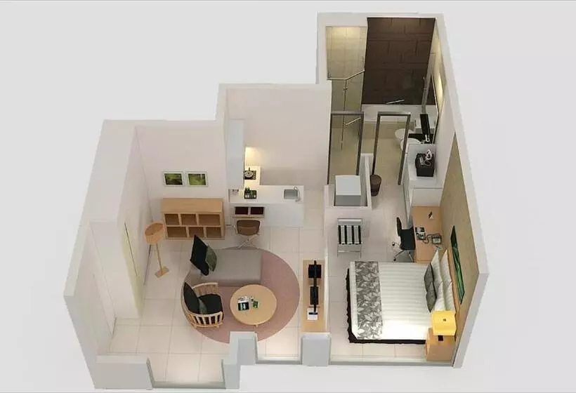 استودیوی استاندارد, Parkroyal Serviced Suites Kuala Lumpur