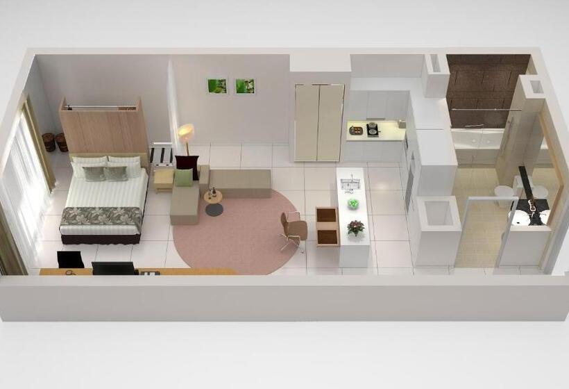 استودیوی استاندارد, Parkroyal Serviced Suites Kuala Lumpur