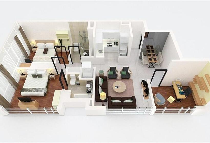 استودیوی استاندارد, Parkroyal Serviced Suites Kuala Lumpur