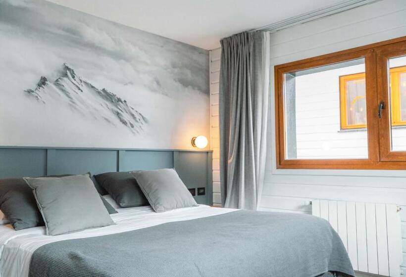 标准间带山景, Refugio Knapp