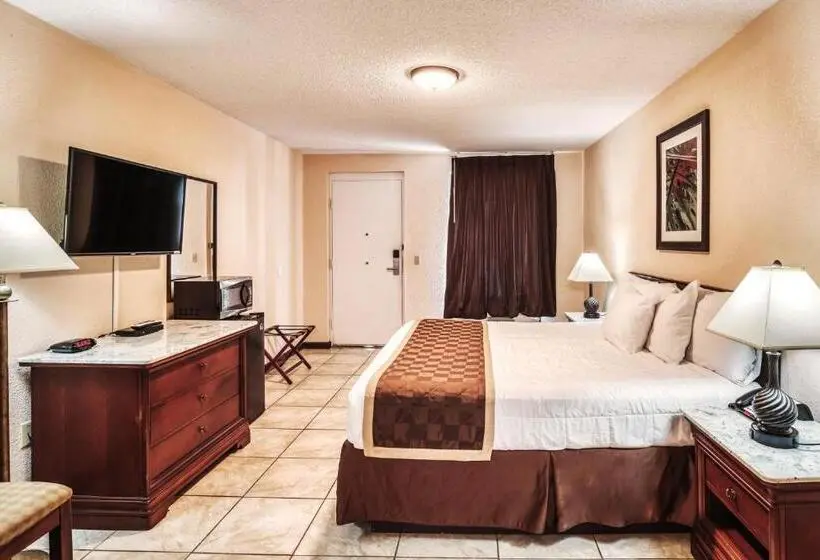 身障者適用キングサイズベッドルーム, Palms Garden Inn