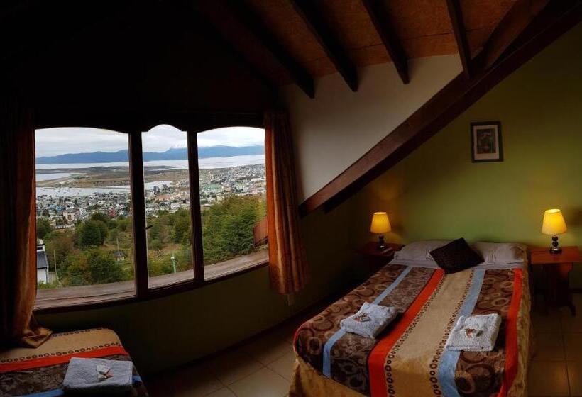 Standard 3 Pers. Værelse m. Udsigt, Mirador Del Beagle Hosteria