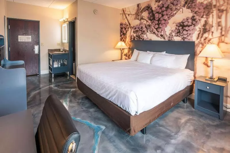 キングサイズベッドのスタンダードルーム, Oakfield Hotel & Suites, Ascend Hotel Collection