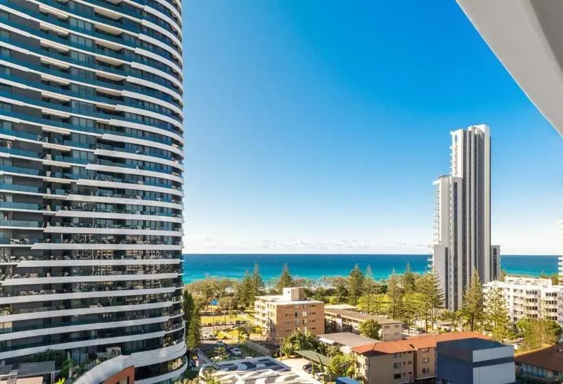 آپارتمان 1 خوابه با چشم‌انداز دریا, Peppers Broadbeach