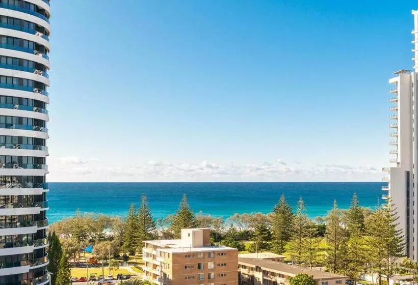 آپارتمان 1 خوابه با چشم‌انداز دریا, Peppers Broadbeach