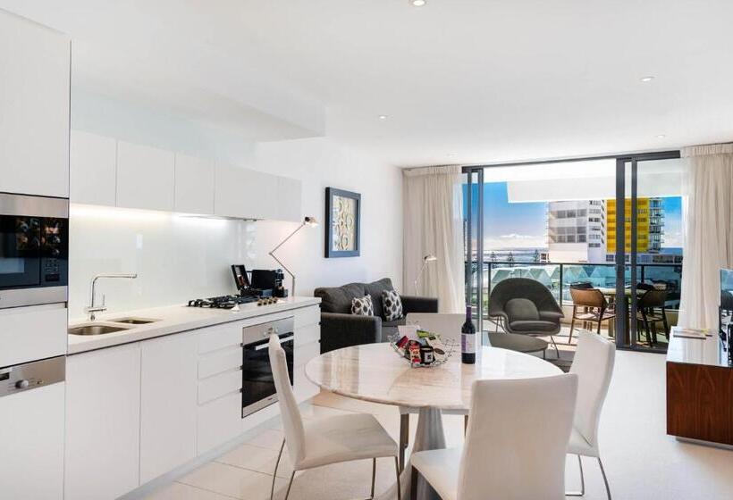 דירת חדר נוף לים, Peppers Broadbeach