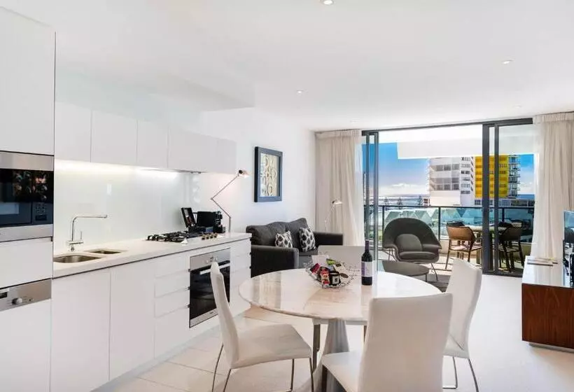 آپارتمان 1 خوابه با چشم‌انداز دریا, Peppers Broadbeach