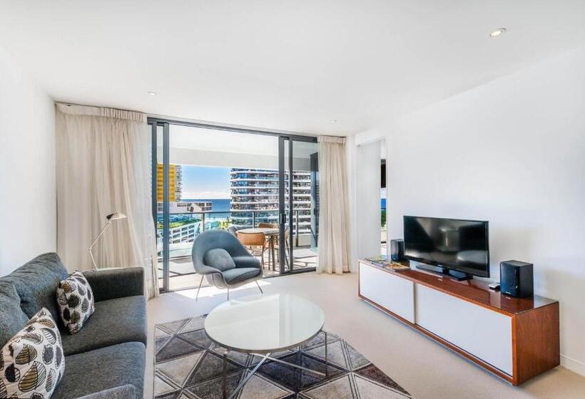 דירת חדר נוף לים, Peppers Broadbeach