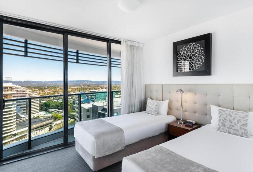 דירת 2 חדרים נוף לים, Peppers Broadbeach