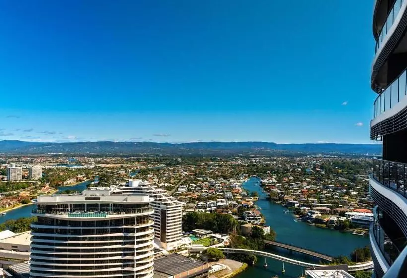 آپارتمان 2 خوابه با چشم‌انداز دریا, Peppers Broadbeach