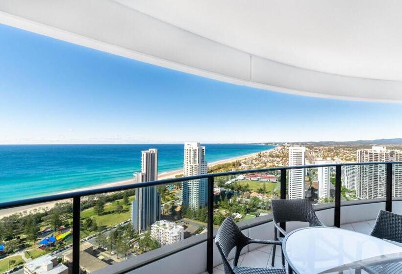 דירת 2 חדרים נוף לים, Peppers Broadbeach