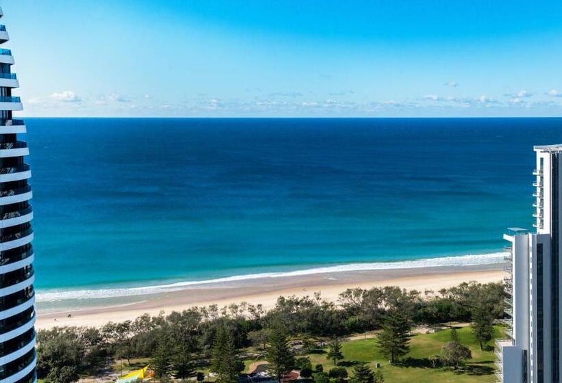 דירת 2 חדרים נוף לים, Peppers Broadbeach