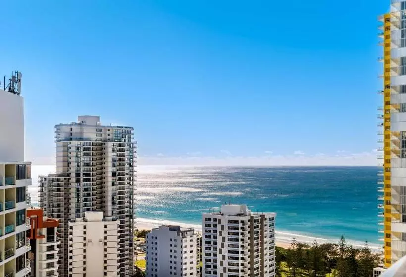 آپارتمان 2 خوابه با چشم‌انداز دریا, Peppers Broadbeach