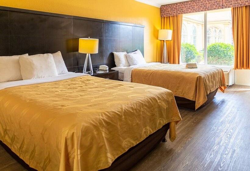 غرفه قياسيه سريرين مزدوجين, Quality Inn Richmond Hill  Savannah I95