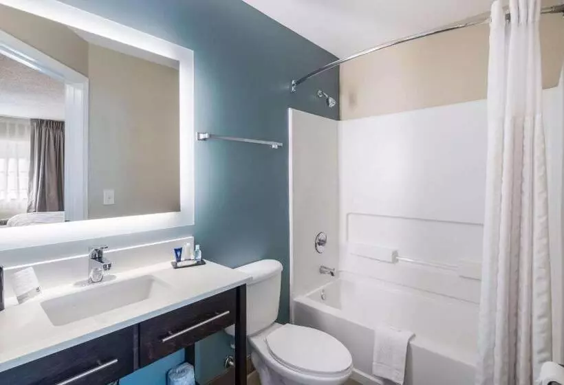 キングサイズベッドのスイートルーム, Sleep Inn & Suites Columbus Next To Fort Moore