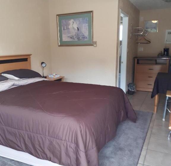 クイーンサイズベッドのスタンダードルーム, Park Motel