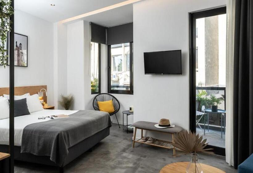 小型套房带阳台, Melo Athens