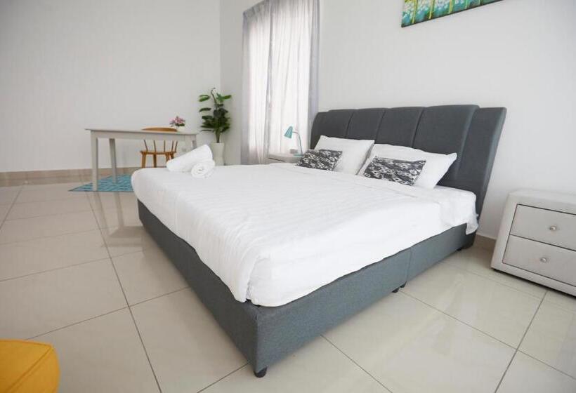 غرفة قياسية مطلّة علي الحديقة, Desaru Arcadia Villa By Convergence