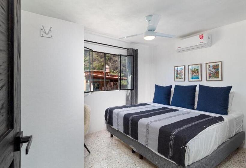 דירה בת חדר שינה 1 עם נוף, Cuale