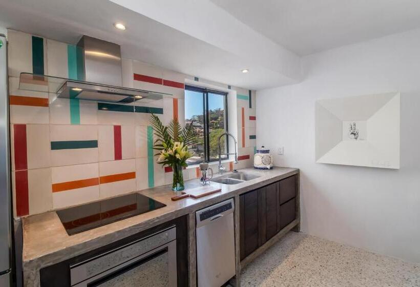 דירה בת חדר שינה 1 עם נוף, Cuale