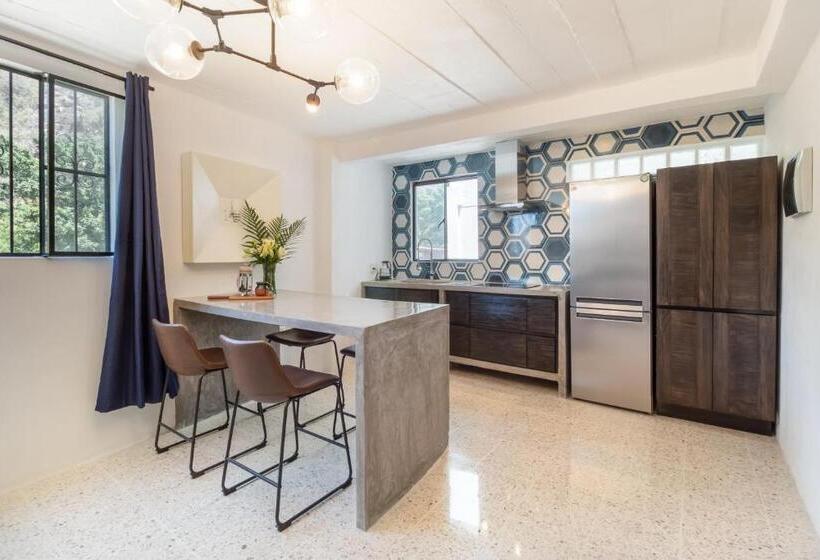 דירה בת חדר שינה 1 עם מרפסת, Cuale