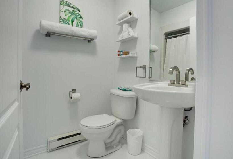 חדר דחוקס עם מיטת קינג, Le 900 Tremblant Inn Cafe And Bistro