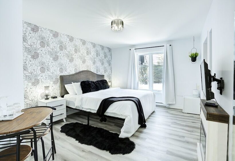 חדר דלוקס, Le 900 Tremblant Inn Cafe And Bistro