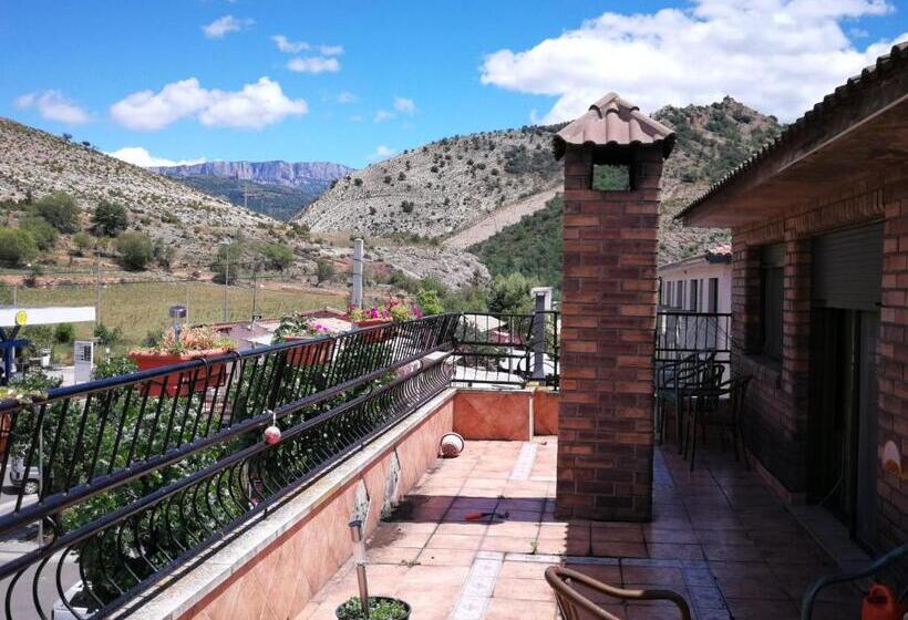 带观景的标准间, Hostal Escarla