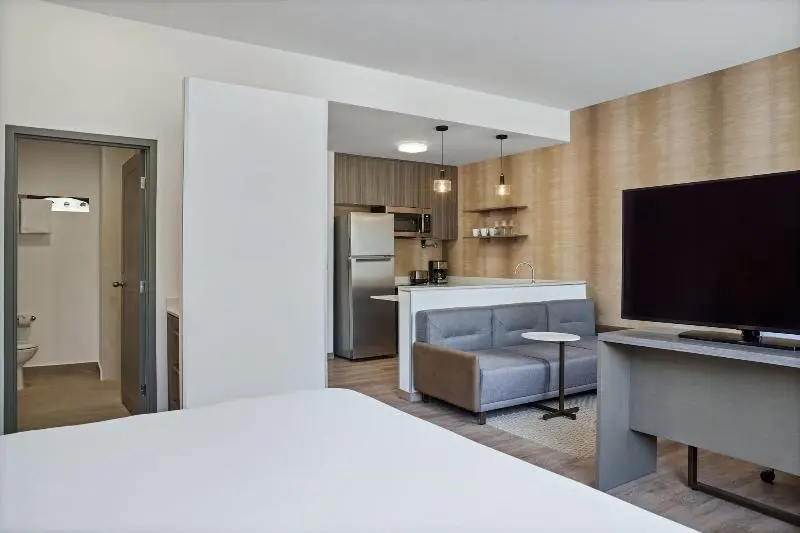 キングサイドベッドのスタンダードワンルーム, Residence Inn By Marriott Playa Del Carmen