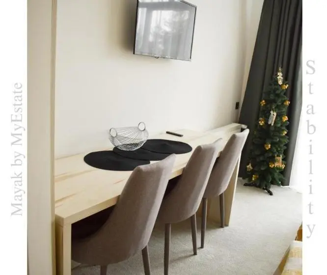 景色の見える一ベッドルームアパートメント, Aparthotel Mayak Yablunytsia