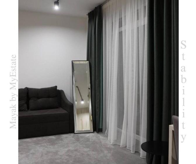 침실 1개 수피리어 아파트, Aparthotel Mayak Yablunytsia